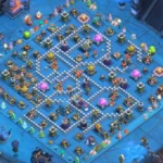 TH12 War Base – Diamond Fortress Anti 3 Star Layout 2026