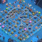 TH12 CWL Base – Outer Ring Anti Electro Dragon Layout 2026