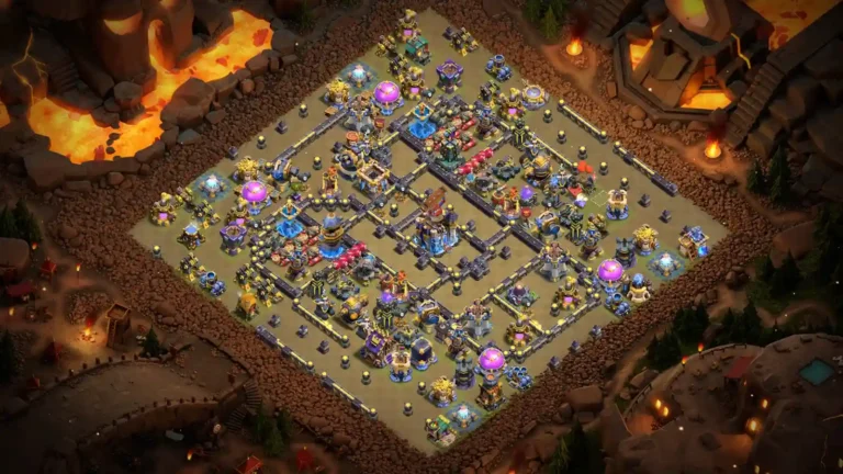 TH18 War Base – Compact Maze Anti 3 Star Layout 2026 (Anti Queen Walk)