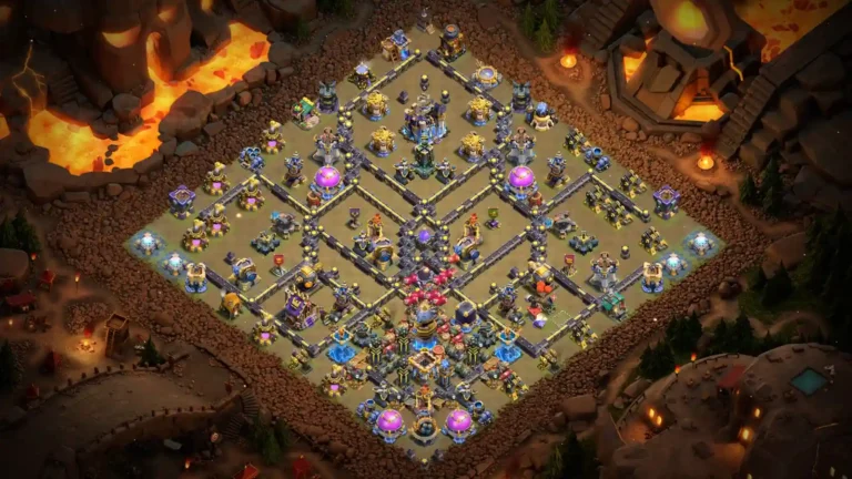TH18 War Base – Cross Funnel Anti 3 Star Layout 2026 (CWL & Legend League)