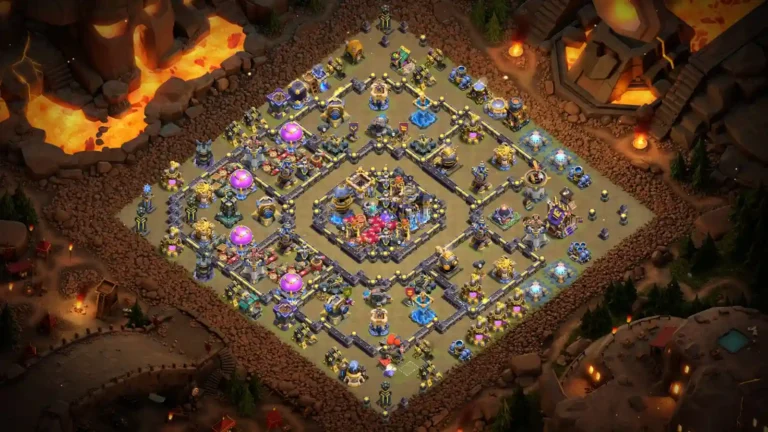 TH18 War Base – Fortress Ring Anti 3 Star Layout 2026 (CWL & Legend League)