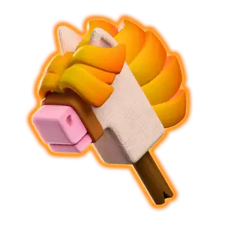 Barbarian King Stick Horse Hero Equipment