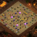 TH10 Hybrid Base – Offset Town Hall Resource Core