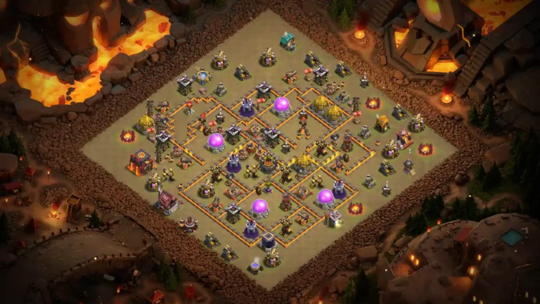 TH10 Hybrid Base – Offset Town Hall Resource Core