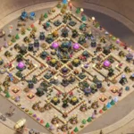 TH17 Farming Base – Symmetrical Town Hall and Nested Resource Compartments