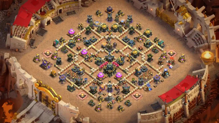 TH17 Trophy Base – Symmetric Cross Lattice