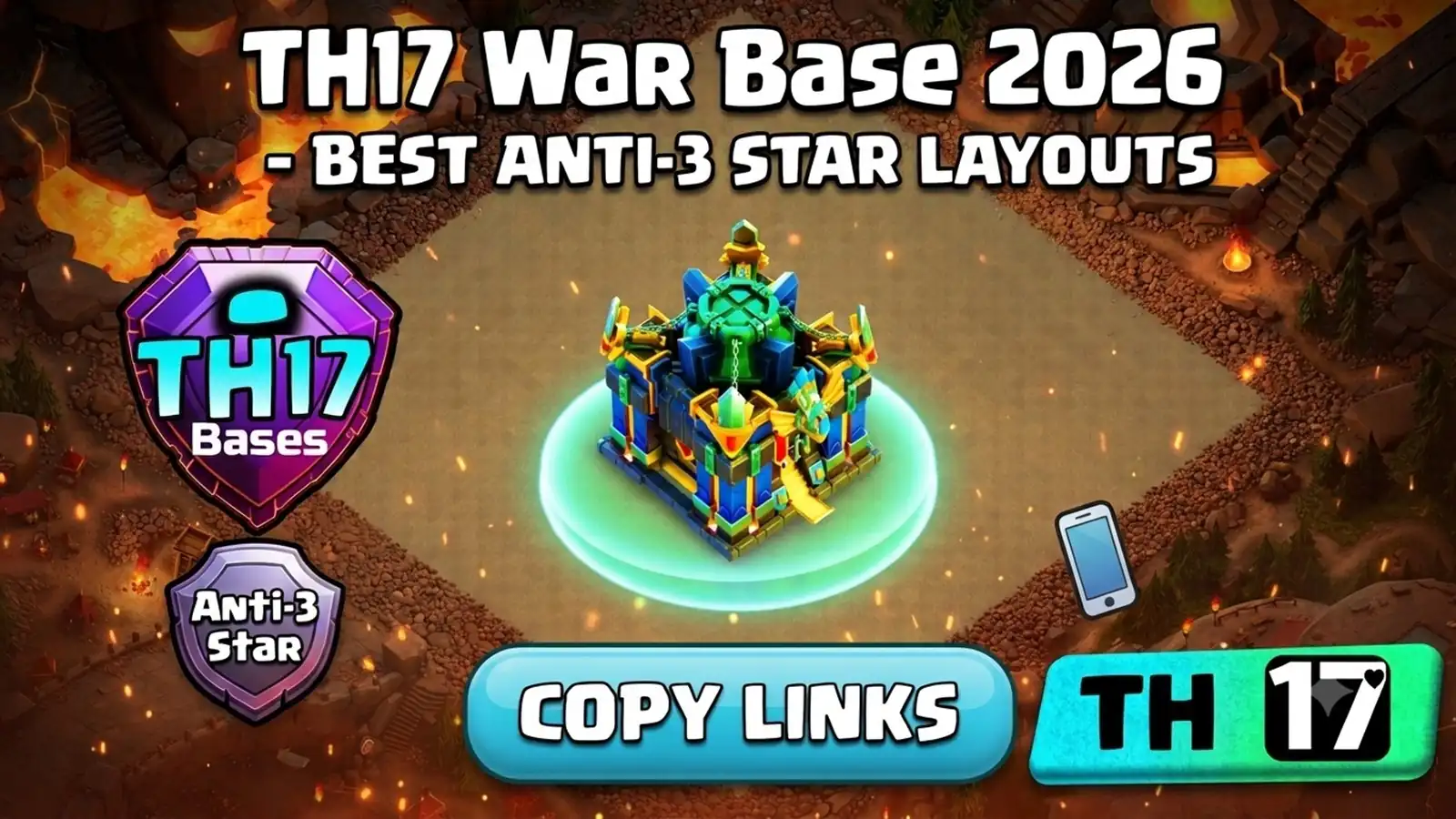 TH17 War Base 2026 thumbnail