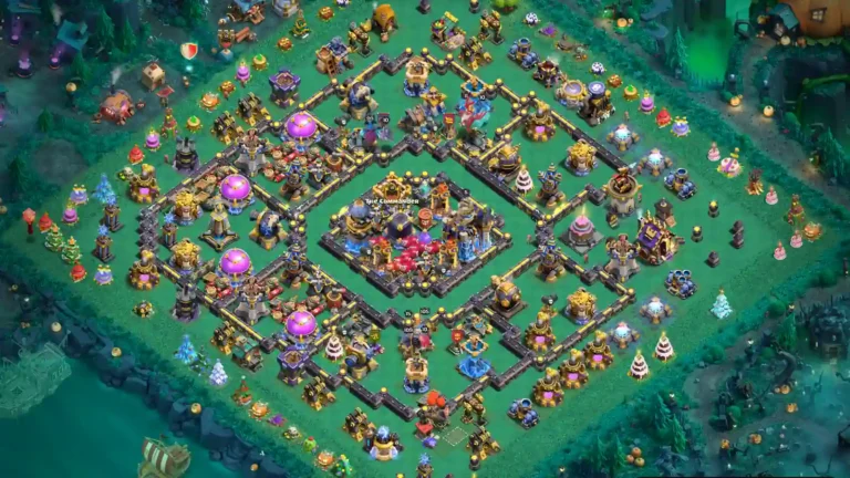 TH18 Farming Base – Layered Resource Ring