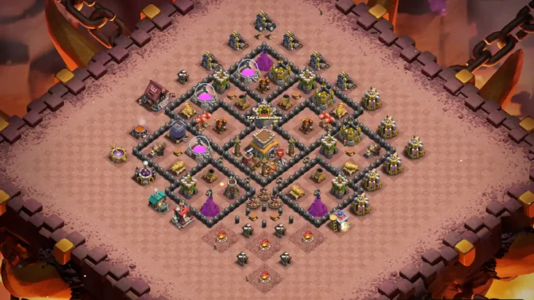 TH8 War Base – Chained Vault Core