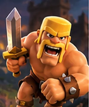 Barbarian troop in Clash of Clans