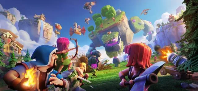 Clash of Clans Clan Capital artwork for Raid Weekend