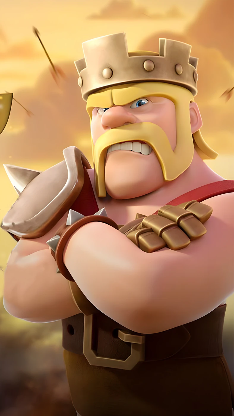 Barbarian King in Clash of Clans