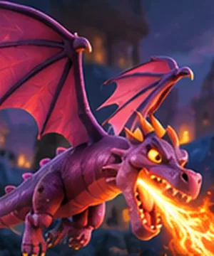 Dragon troop in Clash of Clans