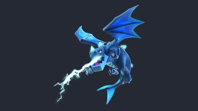 Electro Dragon troop in Clash of Clans