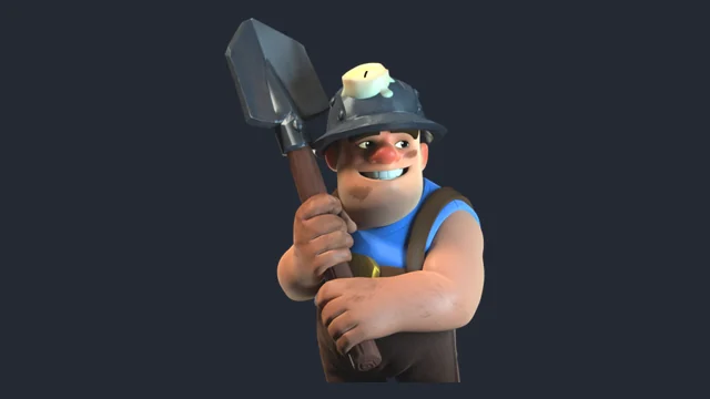 Miner troop in Clash of Clans
