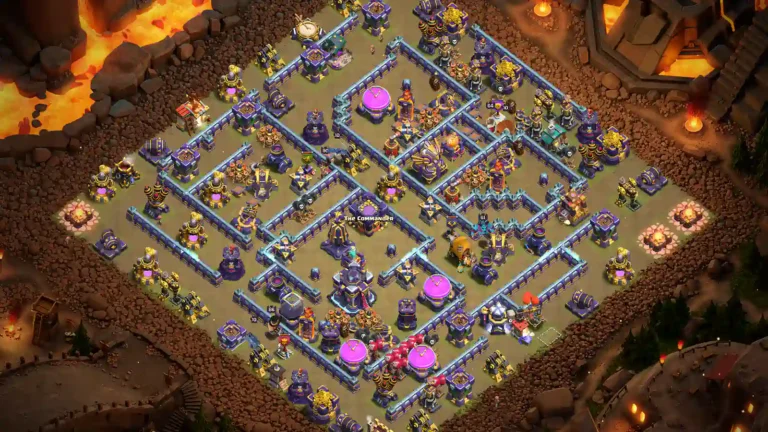 TH15 War Base – Deep Town Hall with Staggered Compartments