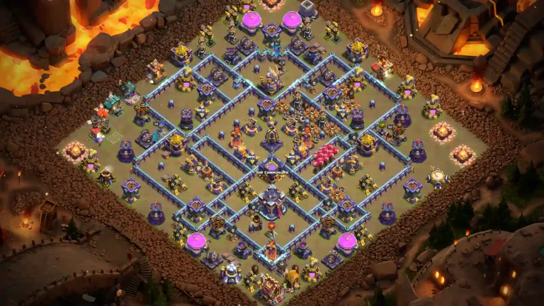 TH15 War Base – Offset Town Hall with Mirrored Box Compartments