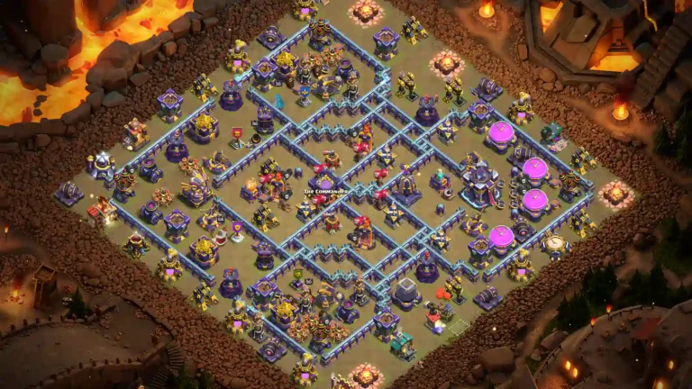 TH15 War Base – Side Town Hall with Split Core and Open Lanes
