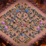 TH18 Anti-3-Star Base — Symmetrical Diamond Layout