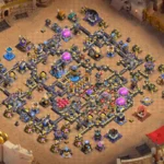 TH18 War & CWL Base — Multi-Compartment Core