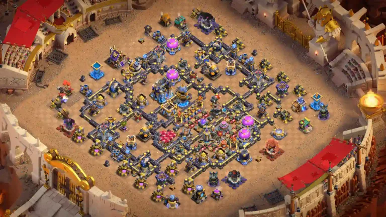 TH18 War & CWL Base — Multi-Compartment Core