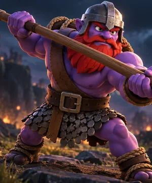 Thrower troop in Clash of Clans