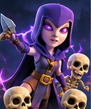 Witch troop in Clash of Clans