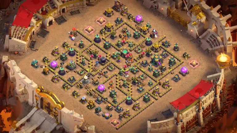 TH14 War Base – Offset Core Compartments