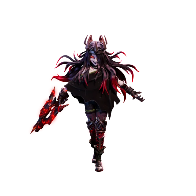 Shroud Queen skin for Archer Queen in Clash of Clans Portal Panic.