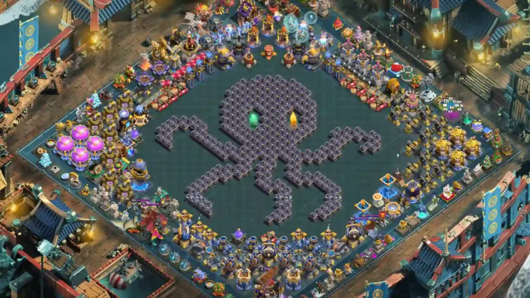 TH18 Progress Base – Octopus Wall Display and Upgrade Ring