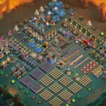 TH18 Progress Base – Stepped Wall Display and Upgrade Clusters