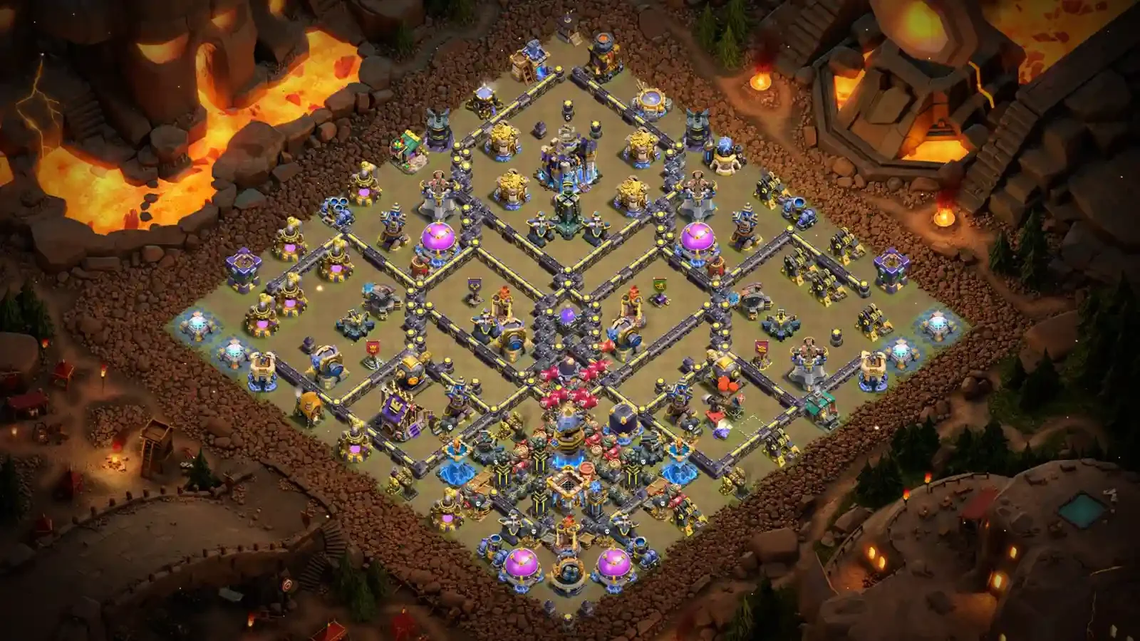 th18-war-base-cross-funnel-anti-3-star-cwl-layout-2026.webp